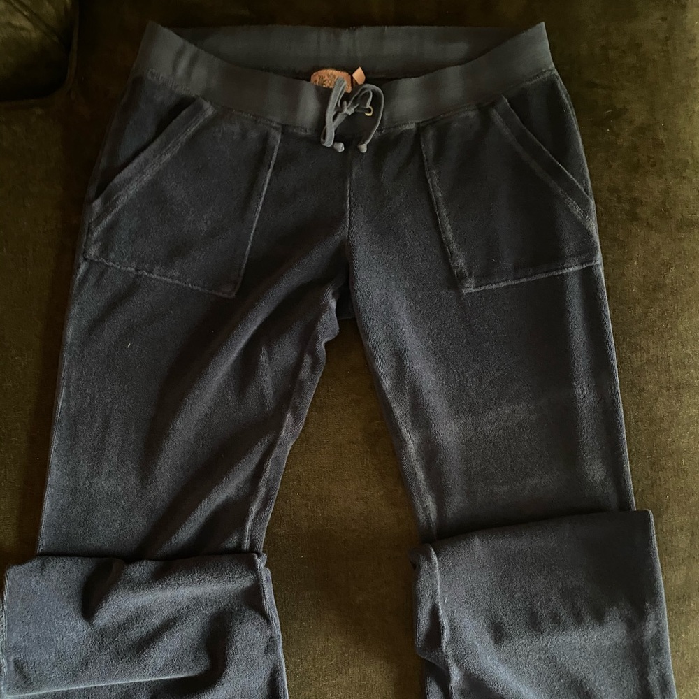 Juicy Couture Terry Navy Bottoms